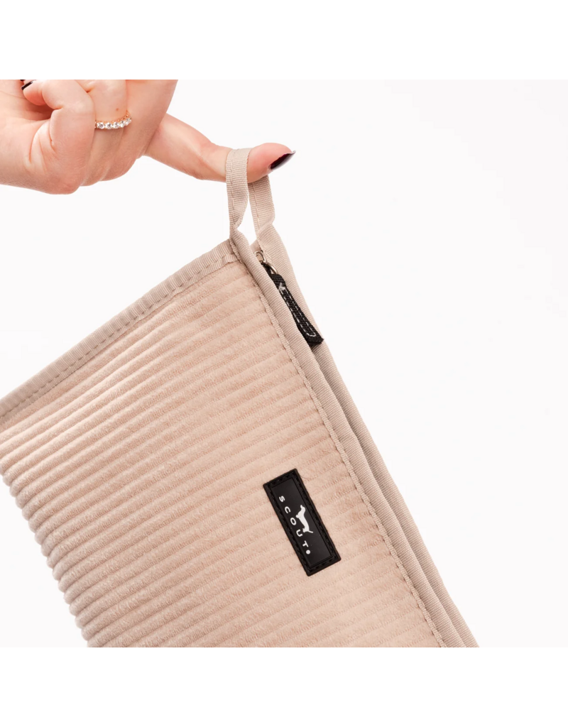 SCOUT Audrey Corduroy Pouch in Putty