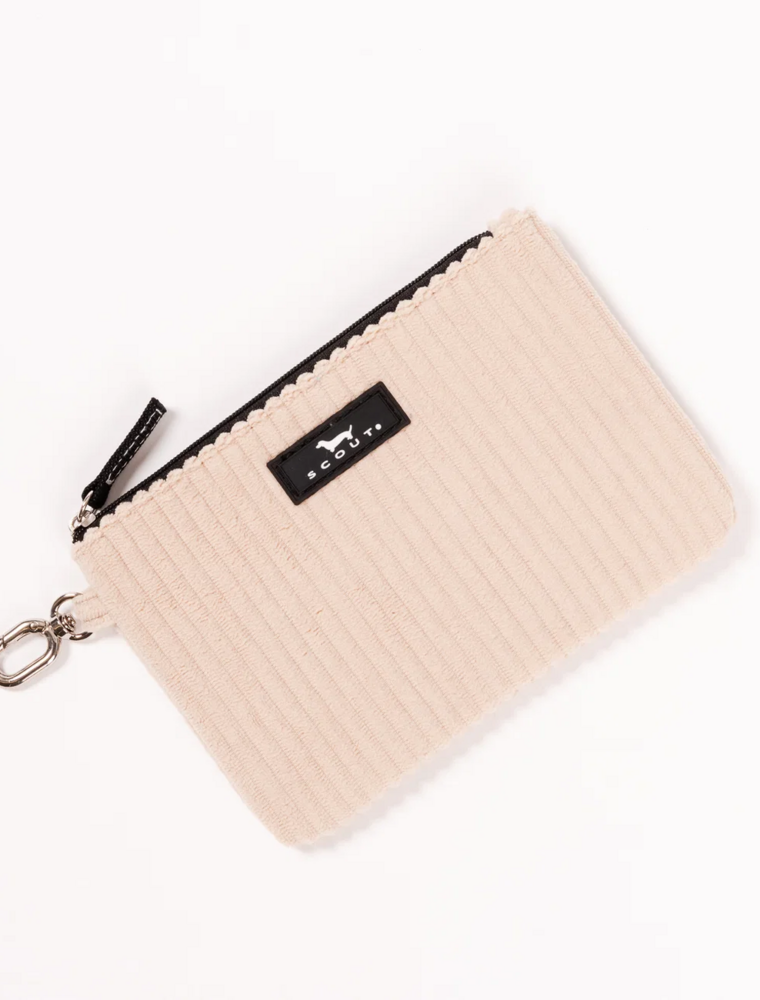 SCOUT The Carly Corduroy Pouch in Putty