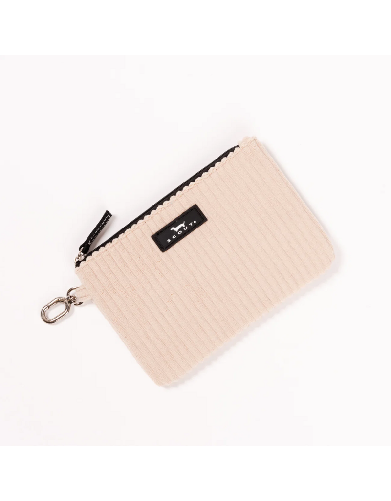 SCOUT The Carly Corduroy Pouch in Putty