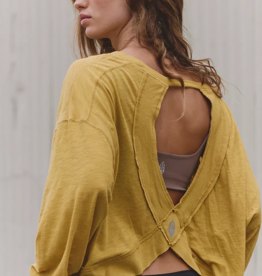 FREE PEOPLE MOVEMENT My Time Layer in Dried Palm