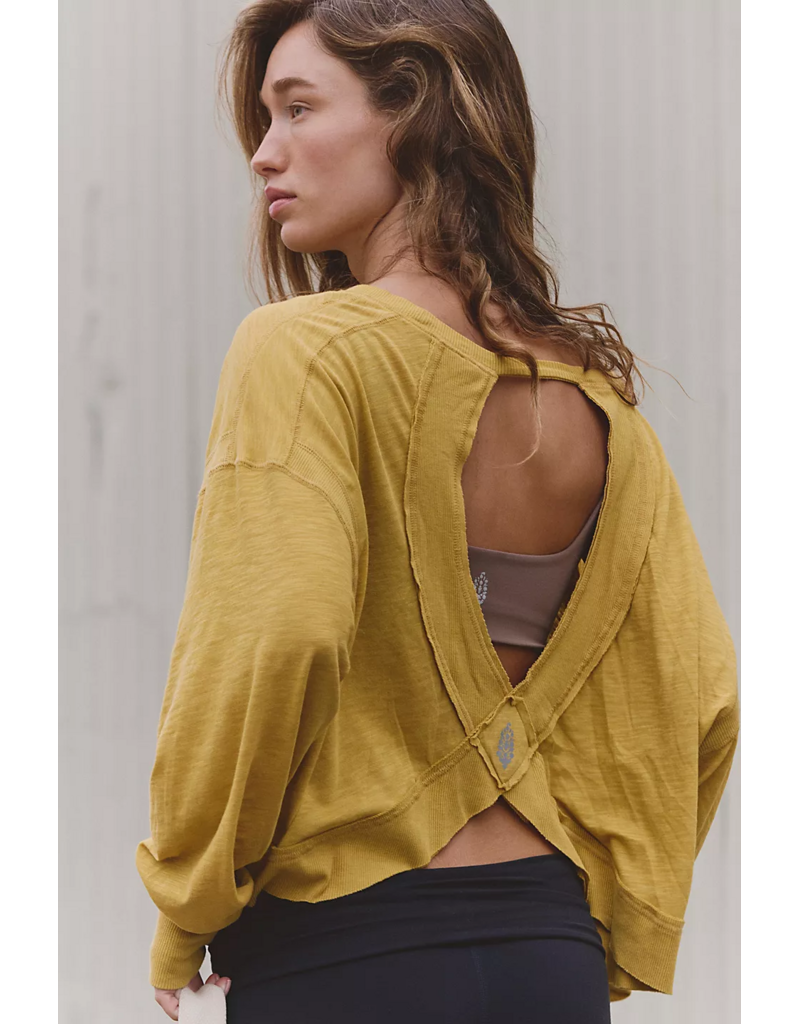 FREE PEOPLE MOVEMENT My Time Layer in Dried Palm