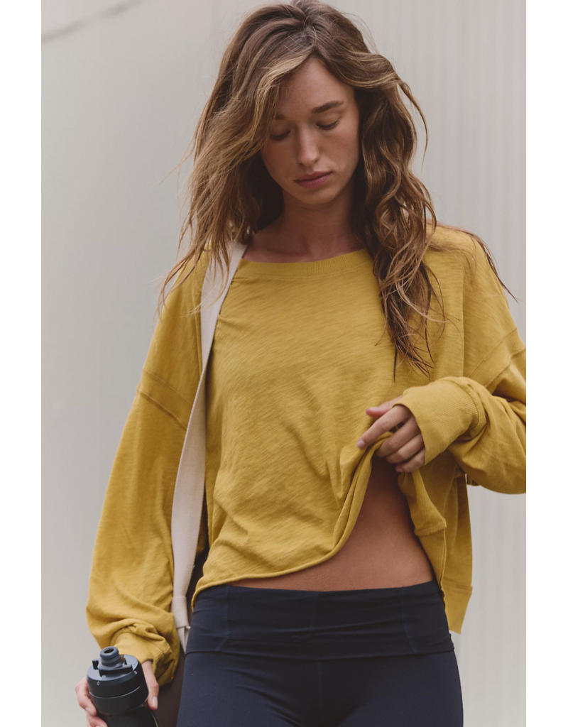 FREE PEOPLE MOVEMENT My Time Layer in Dried Palm