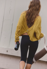 FREE PEOPLE MOVEMENT My Time Layer in Dried Palm