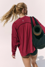 FREE PEOPLE MOVEMENT All My Love Long Sleeve in Brick