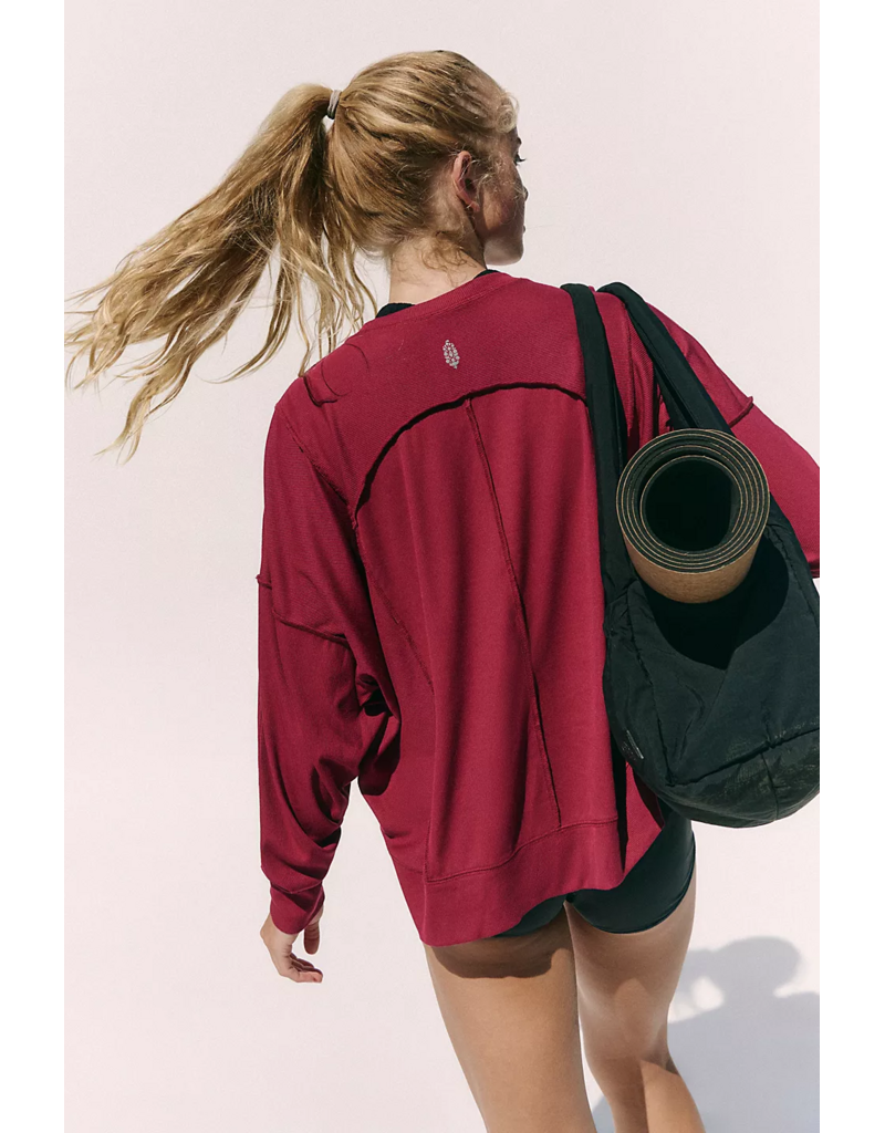 FREE PEOPLE MOVEMENT All My Love Long Sleeve in Brick