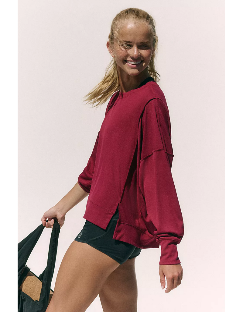 FREE PEOPLE MOVEMENT All My Love Long Sleeve in Brick