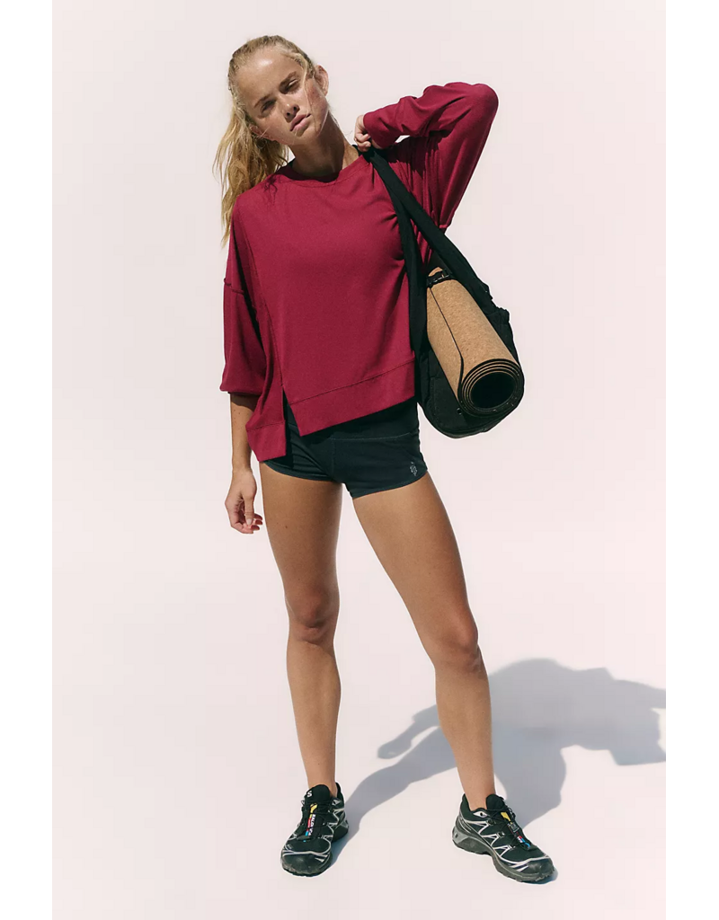 FREE PEOPLE MOVEMENT All My Love Long Sleeve in Brick