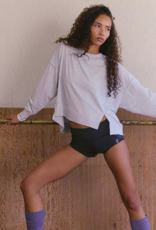 FREE PEOPLE MOVEMENT All My Love Long Sleeve in White Heather Grey