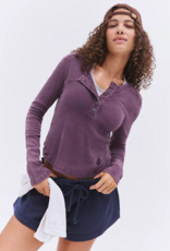 FREE PEOPLE MOVEMENT Cool Down Crew in Blackberry