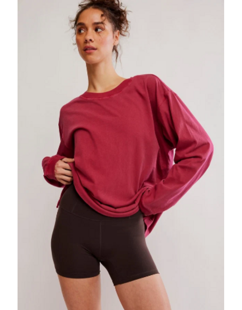 FREE PEOPLE MOVEMENT Hustle Layer in Brick