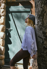 FREE PEOPLE MOVEMENT Intercept Pullover in White Heather Grey