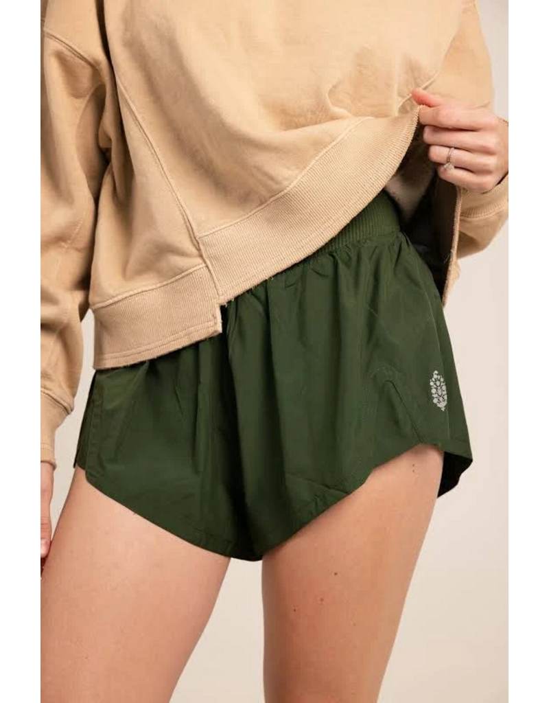 FREE PEOPLE MOVEMENT Carpe Diem Shorts in Ivy