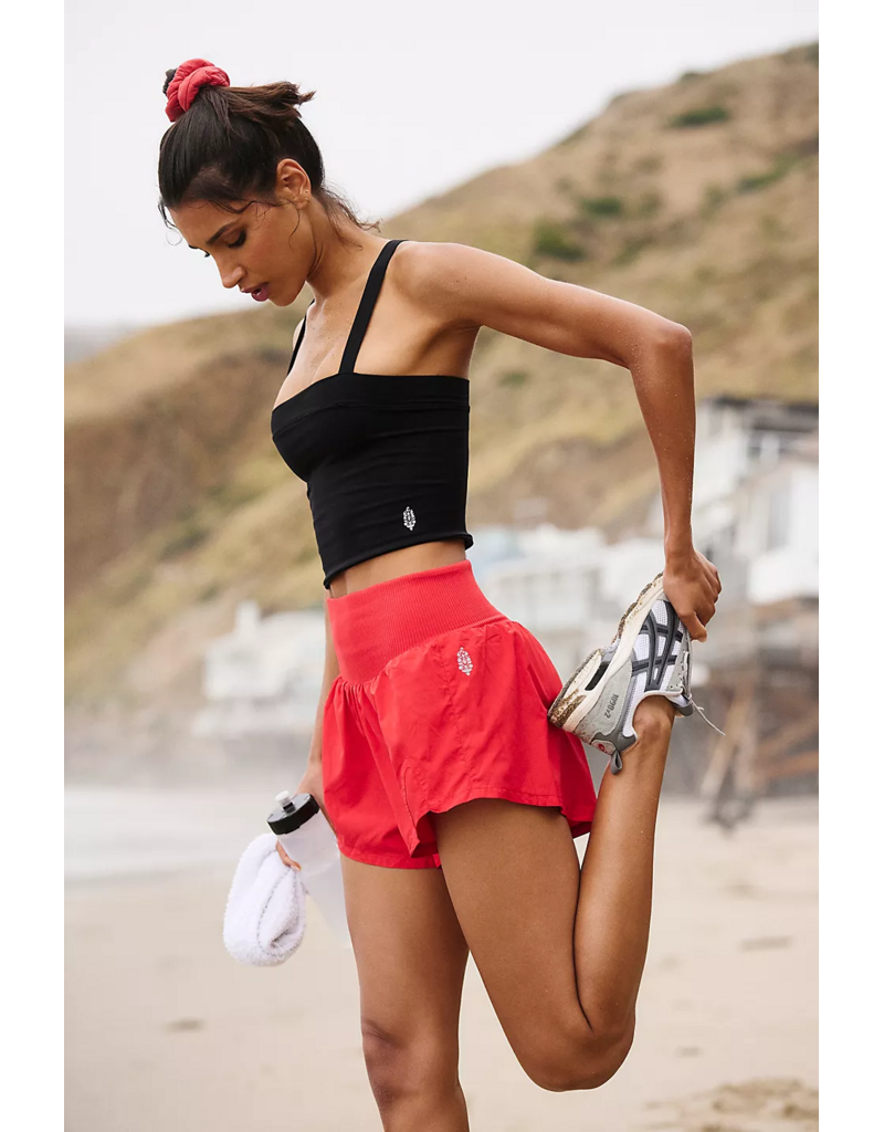 FREE PEOPLE MOVEMENT Carpe Diem Shorts in Red