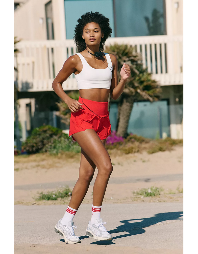 FREE PEOPLE MOVEMENT Carpe Diem Shorts in Red