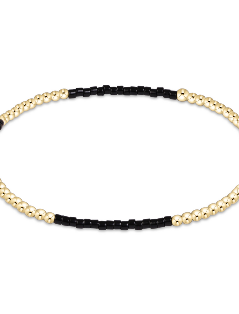 ENEWTON DESIGN Hope Blissful Bracelet in Black/Gold