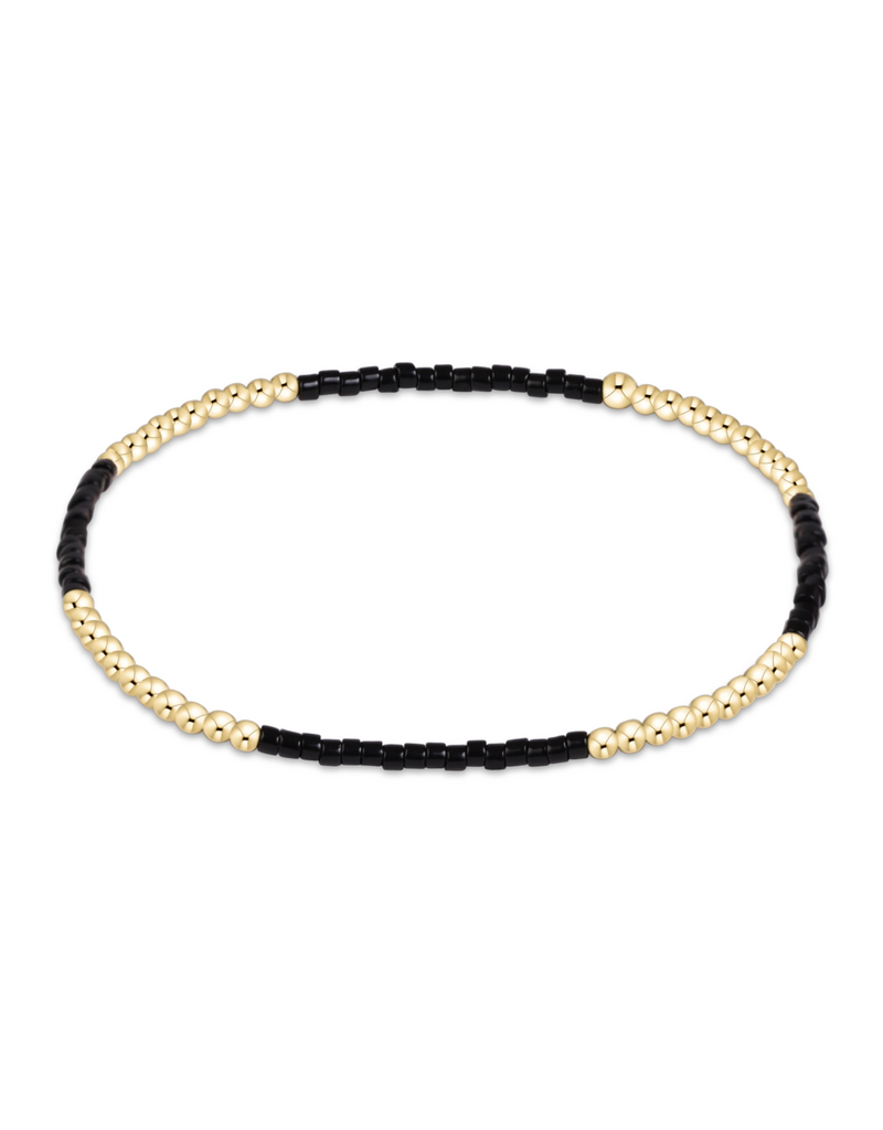 ENEWTON DESIGN Hope Blissful Bracelet in Black/Gold