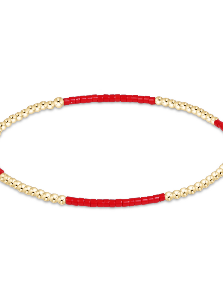 ENEWTON DESIGN Hope Blissful Bracelet in Red/Gold