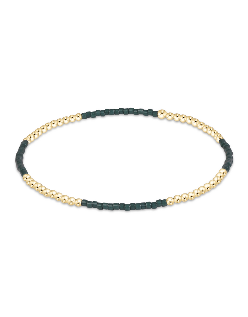 ENEWTON DESIGN Hope Blissful Bracelet in Dark Green/Gold