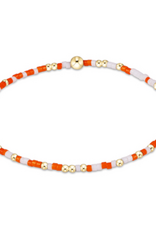 ENEWTON DESIGN Hope Unwritten Bracelet in Orange & White/Gold