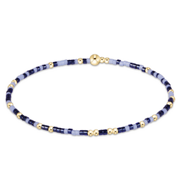 ENEWTON DESIGN Hope Unwritten Bracelet in Light Blue & Navy/Gold
