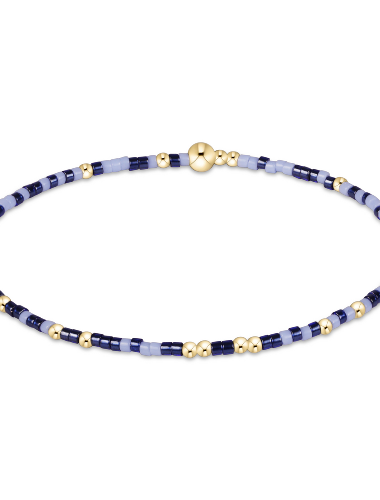 ENEWTON DESIGN Hope Unwritten Bracelet in Light Blue & Navy/Gold