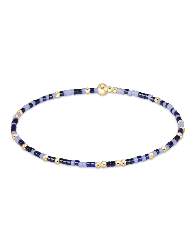 ENEWTON DESIGN Hope Unwritten Bracelet in Light Blue & Navy/Gold