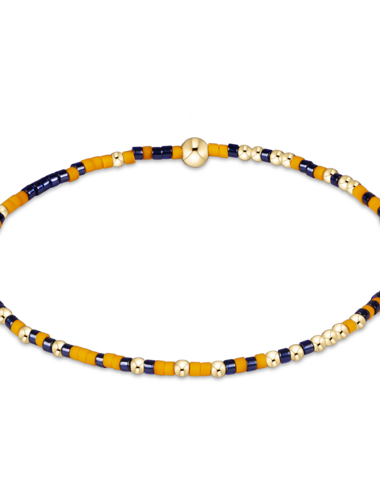 ENEWTON DESIGN Hope Unwritten Bracelet in Golden Yellow & Navy/Gold