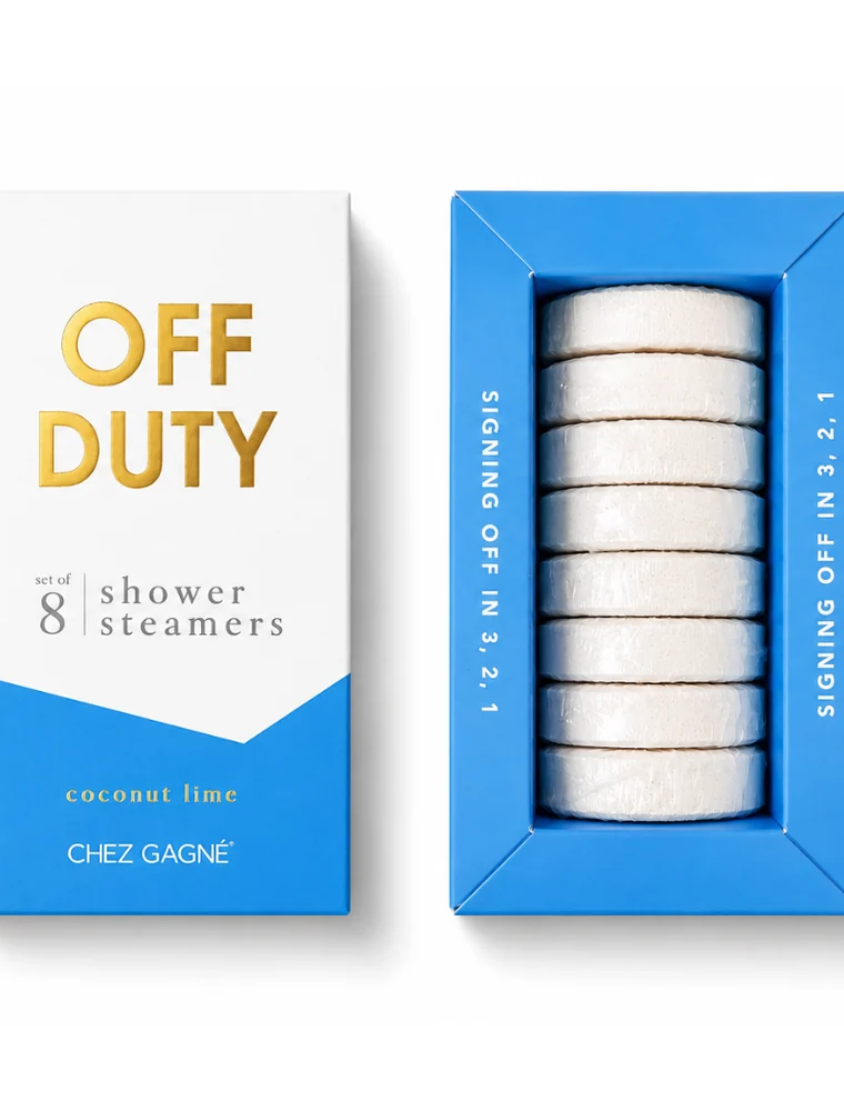 CHEZ GAGNE Off Duty Shower Steamers