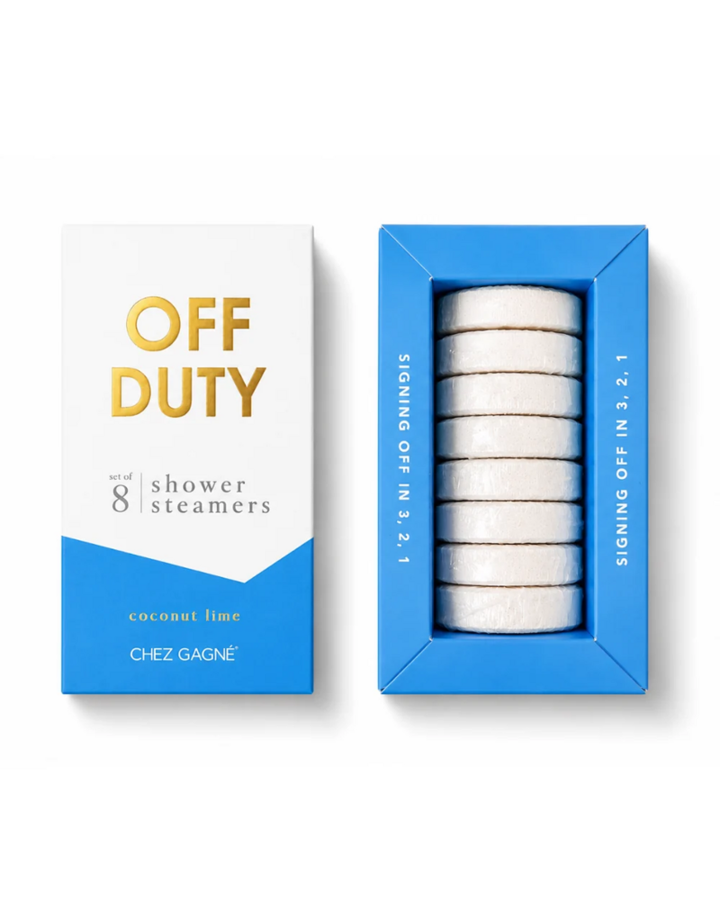 CHEZ GAGNE Off Duty Shower Steamers