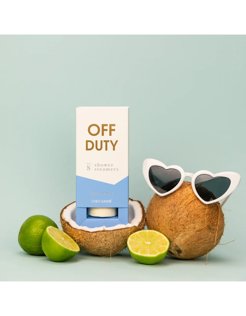 CHEZ GAGNE Off Duty Shower Steamers