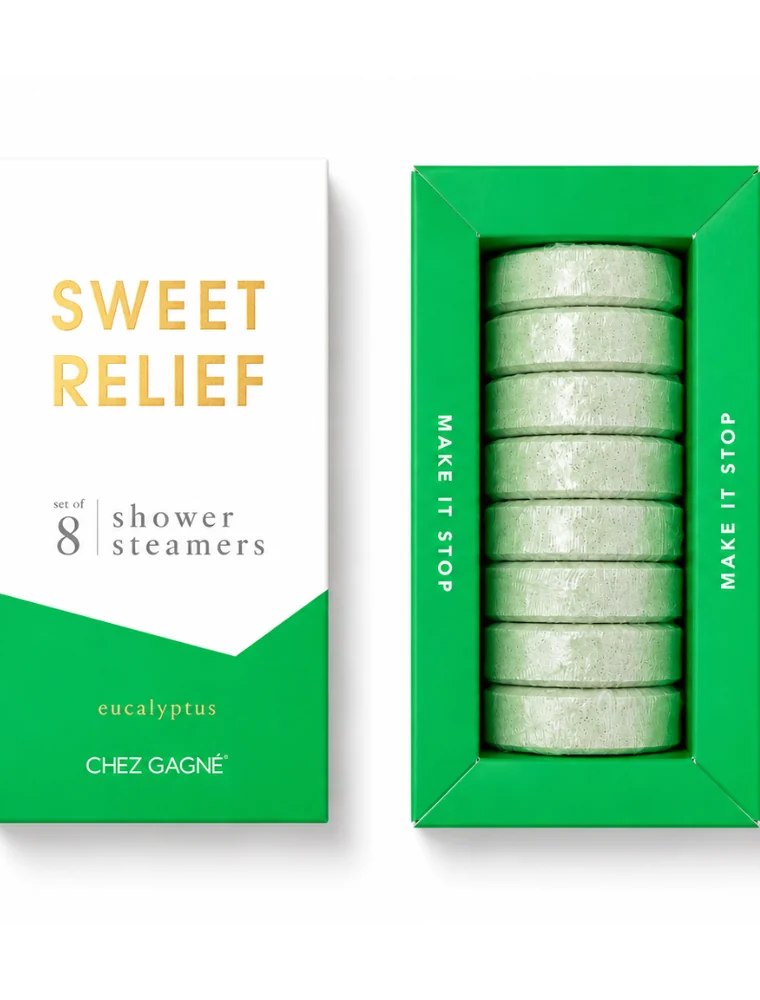 CHEZ GAGNE Sweet Relief Shower Steamers