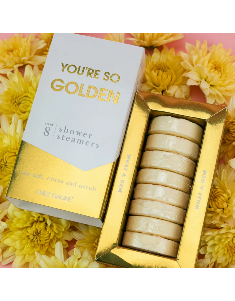 CHEZ GAGNE You're So Golden Shower Steamers