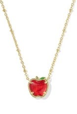 KENDRA SCOTT DESIGN Apple Short Pendant Necklace in Gold