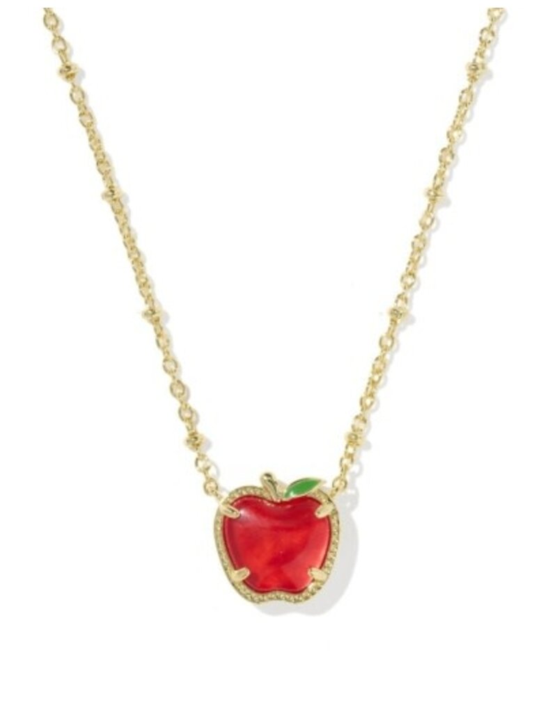 KENDRA SCOTT DESIGN Apple Short Pendant Necklace in Gold