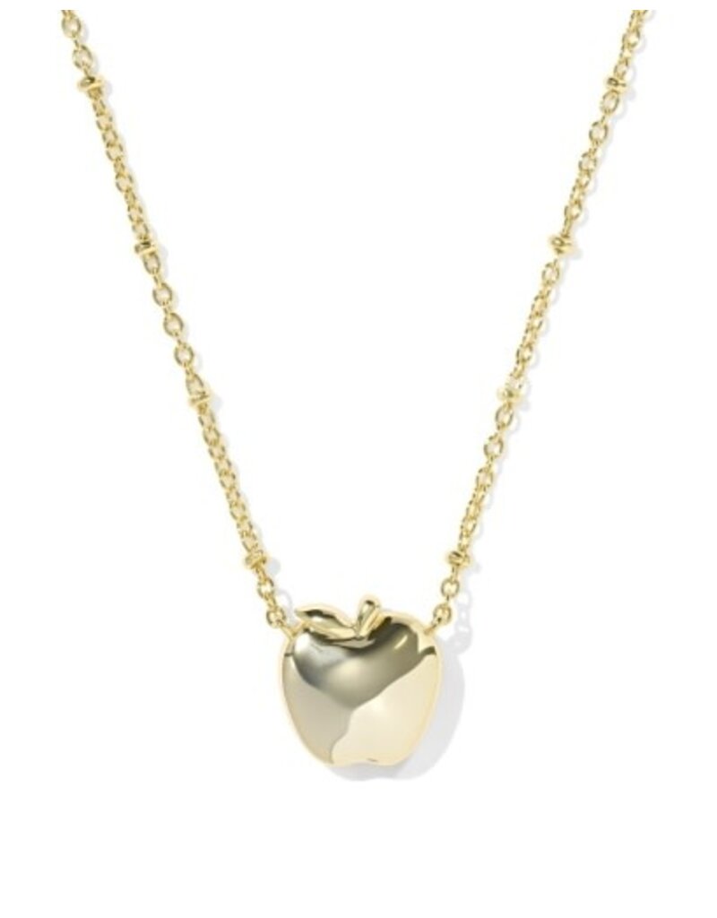 KENDRA SCOTT DESIGN Apple Short Pendant Necklace in Gold
