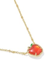 KENDRA SCOTT DESIGN Apple Short Pendant Necklace in Gold