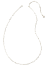KENDRA SCOTT DESIGN Courtney Paperclip Necklace in Silver