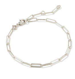 KENDRA SCOTT DESIGN Courtney Paperclip Bracelet in Silver