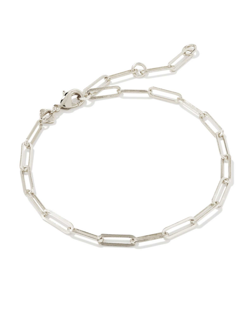 KENDRA SCOTT DESIGN Courtney Paperclip Bracelet in Silver