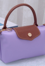 Penny Nylon Mini Crossbody Bag in Lilac