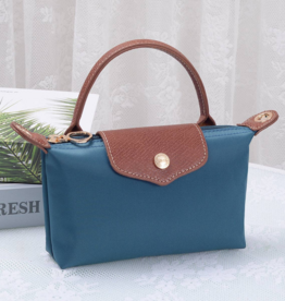 Penny Nylon Mini Crossbody Bag in Teal