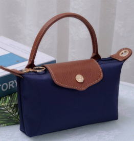 Penny Nylon Mini Crossbody Bag in Navy