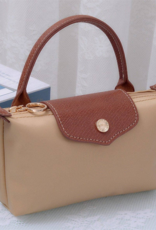 Penny Nylon Mini Crossbody Bag in Fawn