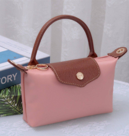 Penny Nylon Mini Crossbody Bag in Blush