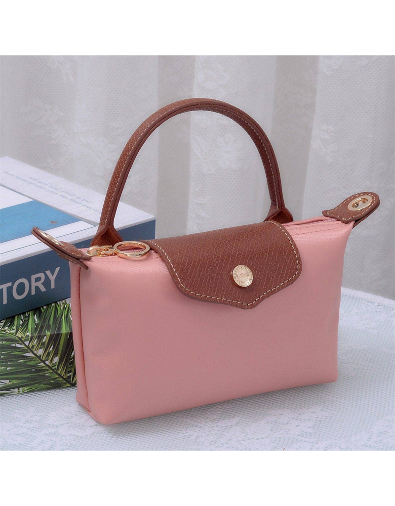 Penny Nylon Mini Crossbody Bag in Blush