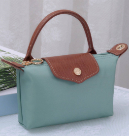 Penny Nylon Mini Crossbody Bag in Sage