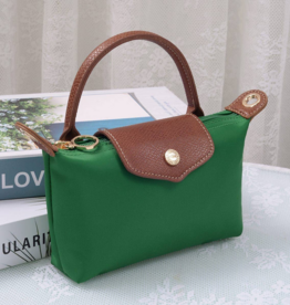 Penny Nylon Mini Crossbody Bag in Kelly Green