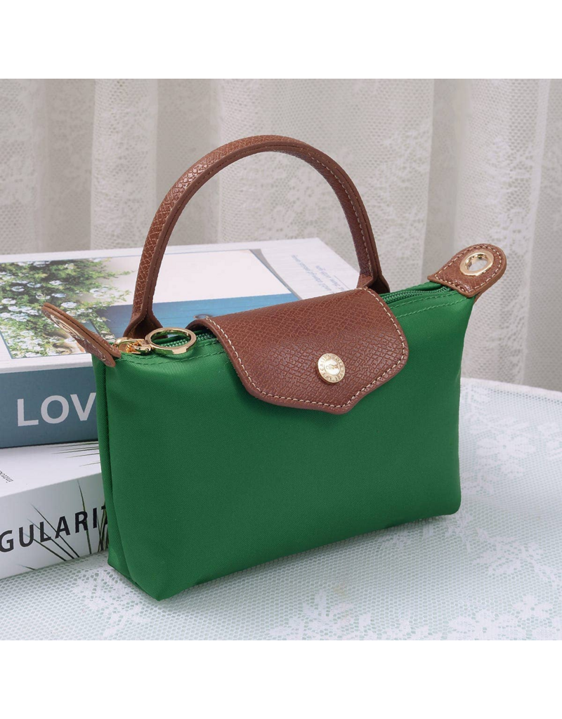 Penny Nylon Mini Crossbody Bag in Kelly Green