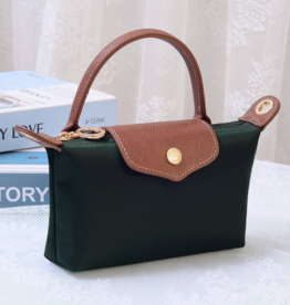 Penny Nylon Mini Crossbody Bag in Forest