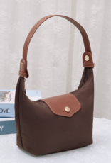 Nora Nylon Bag in Coffee